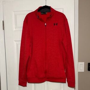 Under Armour Red Zip-Up Jacket